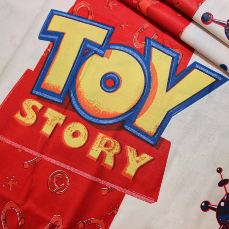 Ткань для постельного белья Бязь "Gold" Lux детская "История игрушек" GLB4301