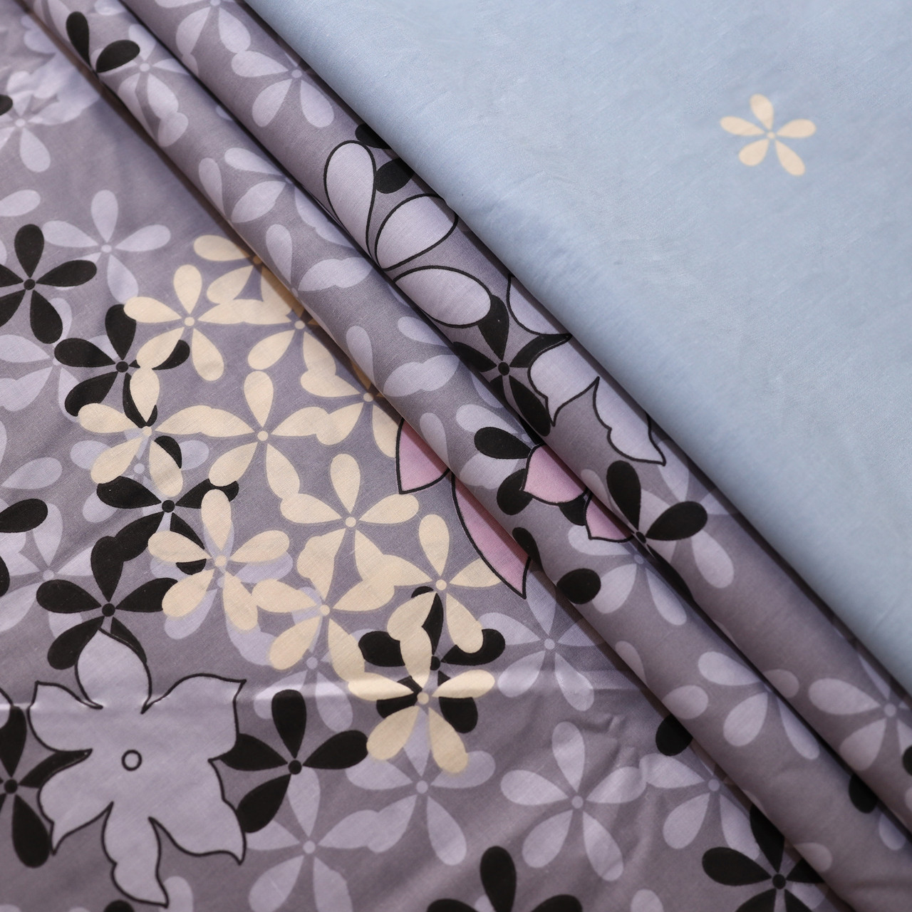 Тканина для постільної білизни Бязь "Gold" Lux GL3985 (A+B) - (50м+50м)