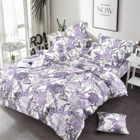 Ткань для постельного белья Бязь "Gold" Lux GL3628white