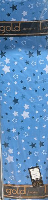 Тканина для постільної білизни Бязь "Gold" Lux GL1055blue