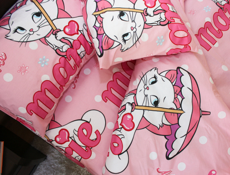 Полуторний набір постільної білизни 150*220 із Бязі "Gold" №164322 Черешенка™