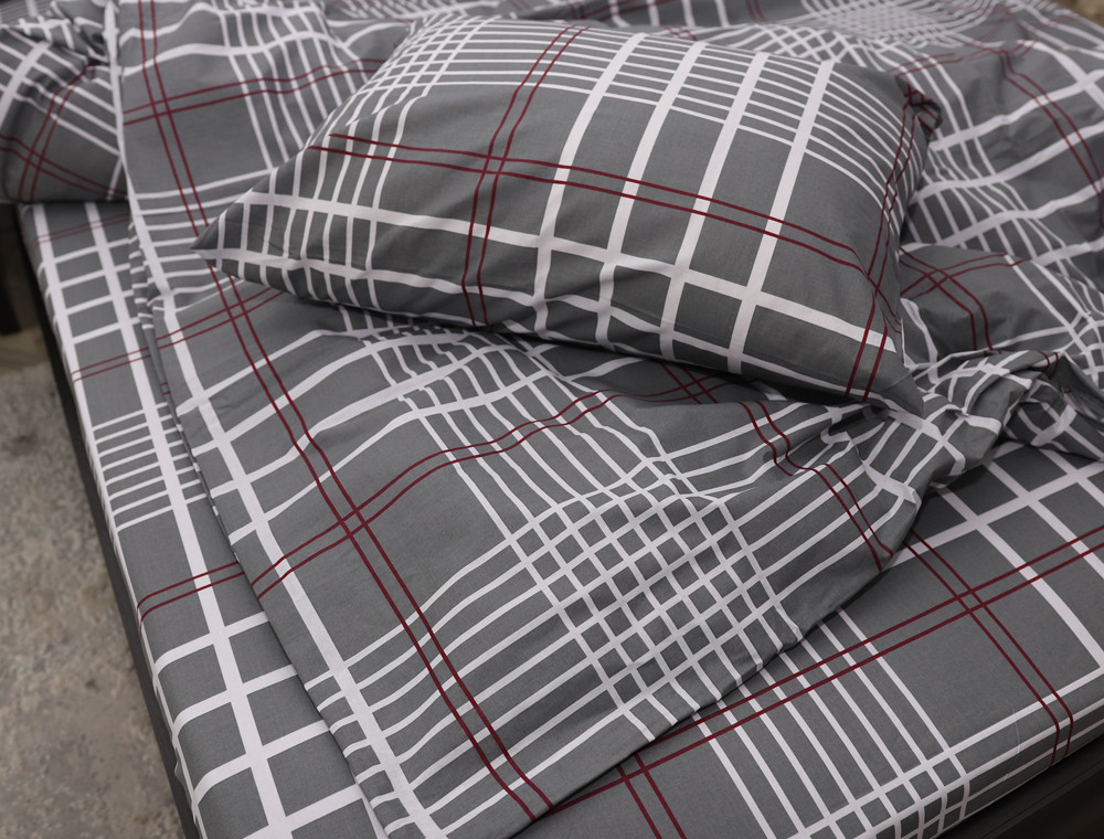 Семейный набор хлопкового постельного белья из Бязи "Gold" №157963 Черешенка™