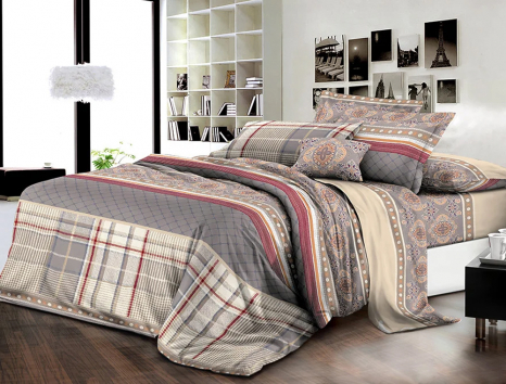 Ткань для постельного белья Ранфорс R-y5d1857A (60м)