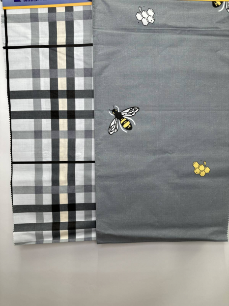 Тканина для постільної білизни Бязь "Gold" Lux GL1618 (A+B) - (50м+50м)