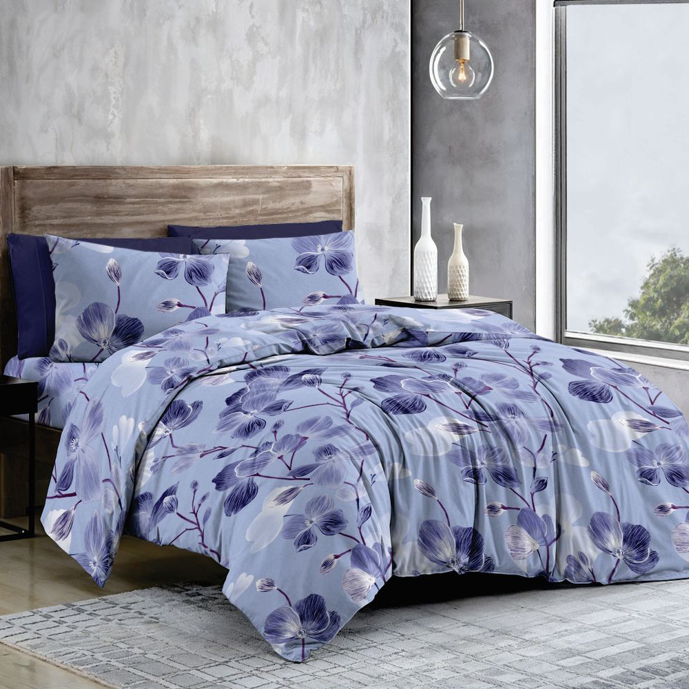 Ткань для постельного белья Бязь "Gold" Lux " GL9790purple