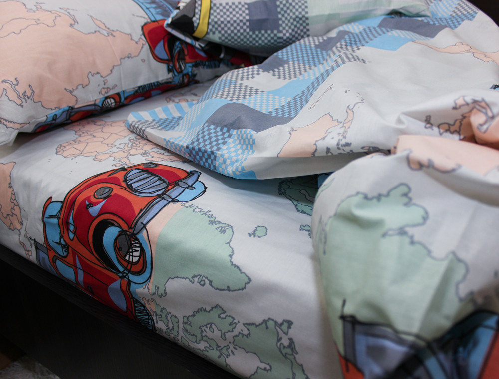 Дитячий комплект з Бязі "Gold" №164314 Черешенка™