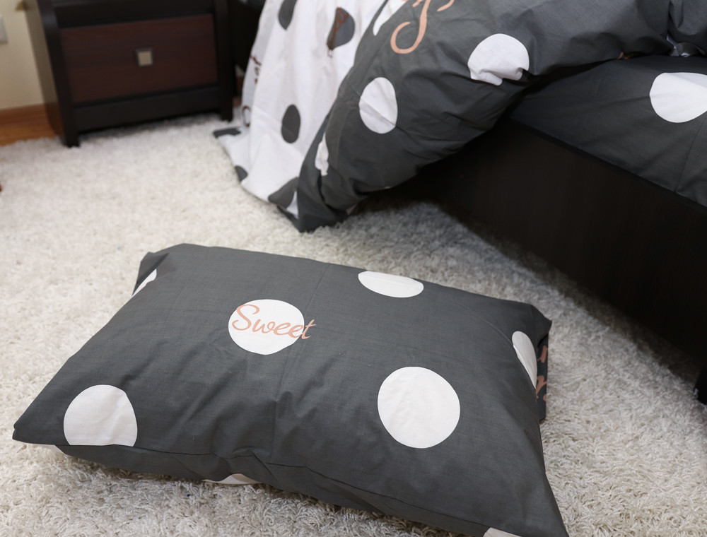 Євро-максі набір постільної білизни 200*220 із Бязі "Gold" №157480AB Черешенка™