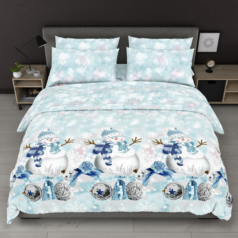 Сімейний набір постільної білизни із Бязі "Gold" №518108 Черешенка™