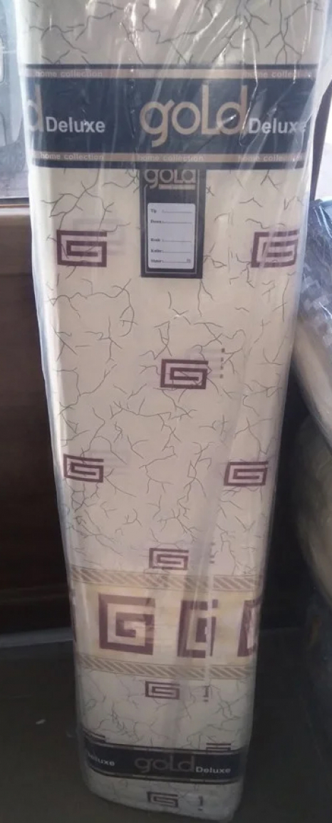 Тканина для постільної білизни Бязь "Gold" Lux "Геометричний принт" GL013