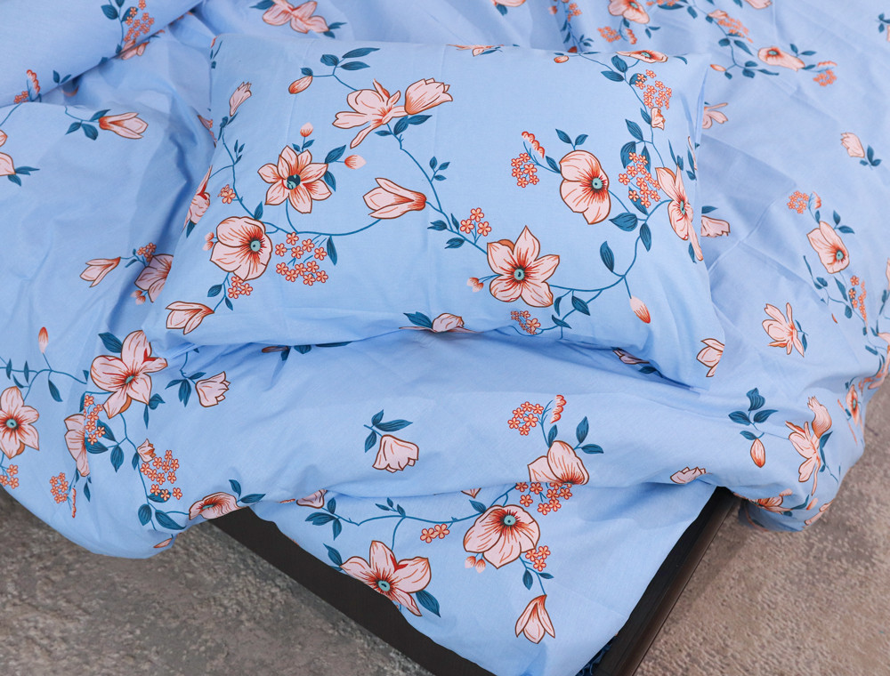 Сімейний набір постільної білизни із Бязі "Gold" №155242 Черешенька™