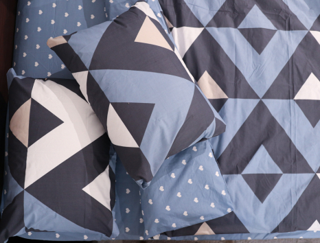 Двоспальний набір постільної білизни 180*220 із Бязі "Gold" №153111AB Черешенька™