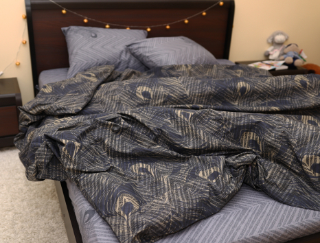 Двуспальный набор постельного белья 180*220 из Бязи "Gold" №151310AB Черешенка™