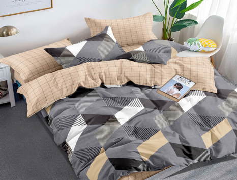 Ткань для постельного белья Бязь "Gold" Lux GL1801 (A+B) - (50м+50м)