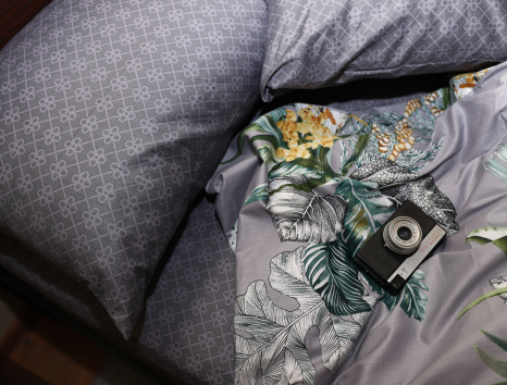 Сімейний набір постільної білизни із Сатину №032AB Черешенка™