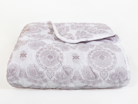 Полуторна літня ковдра мікрофібра/синтепон №41043