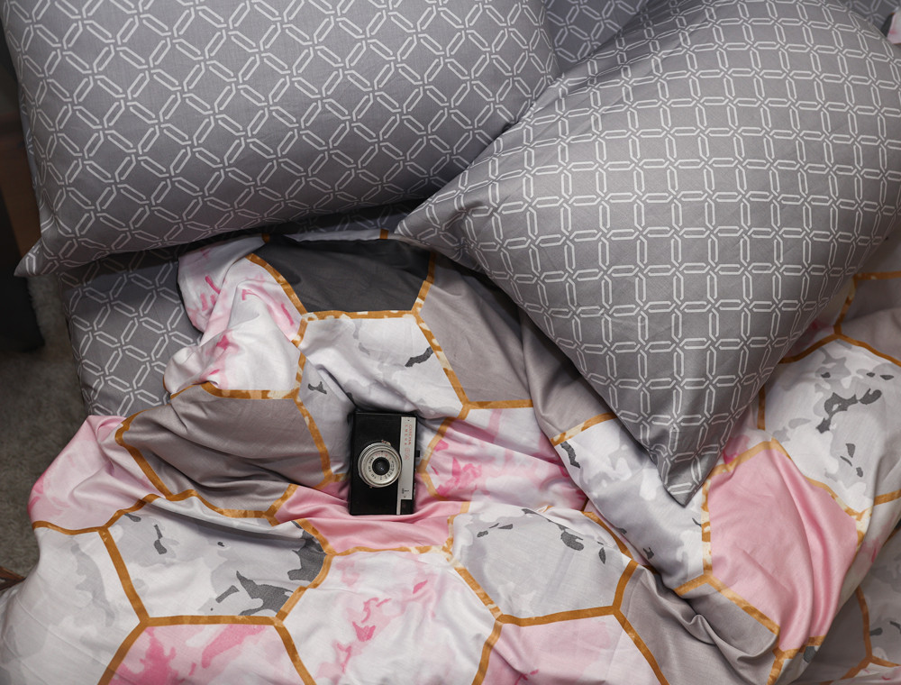 Сімейний набір постільної білизни із Сатину №027AB Черешенка™