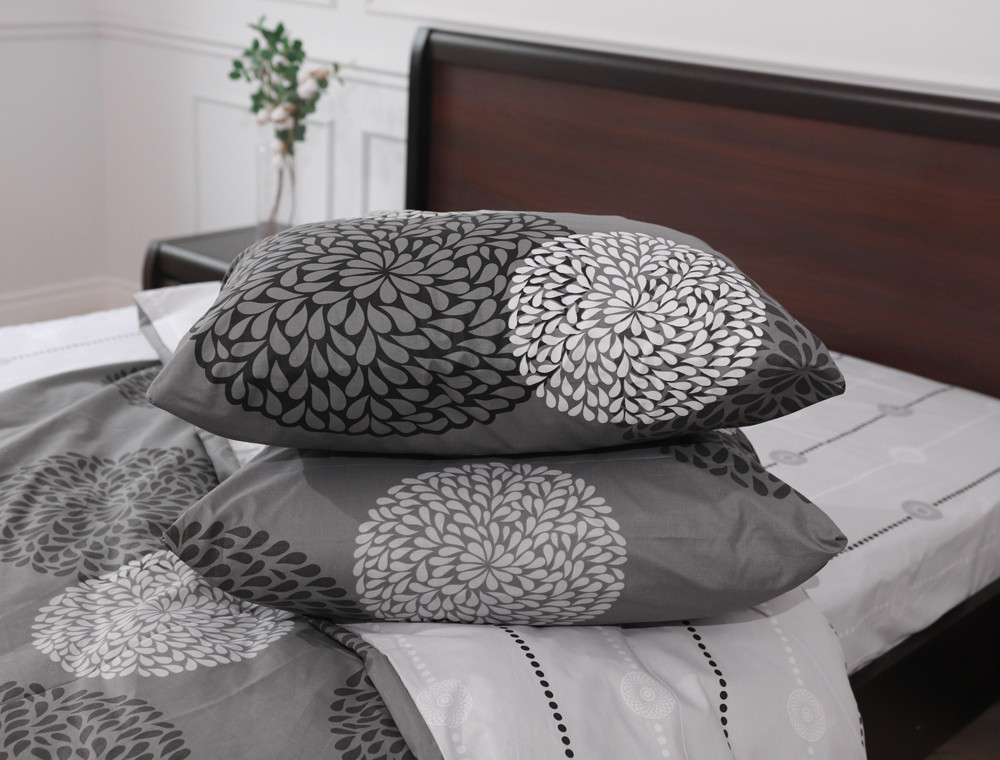 Двуспальный набор постельного белья 180*220 из Бязи "Gold" №157204 Черешенка™