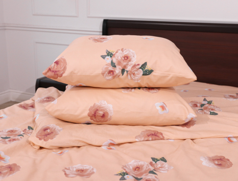 Євро набір постільної білизни 200*220 із полікотону №207110 Черешенька™