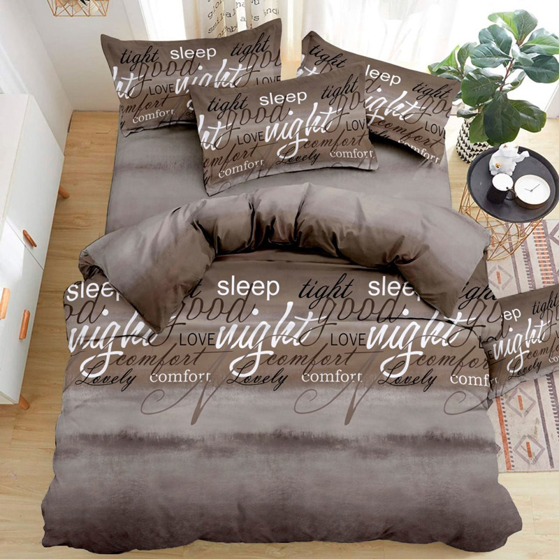 Семейный набор хлопкового постельного белья из Бязи "Gold" №156001AB Черешенка™