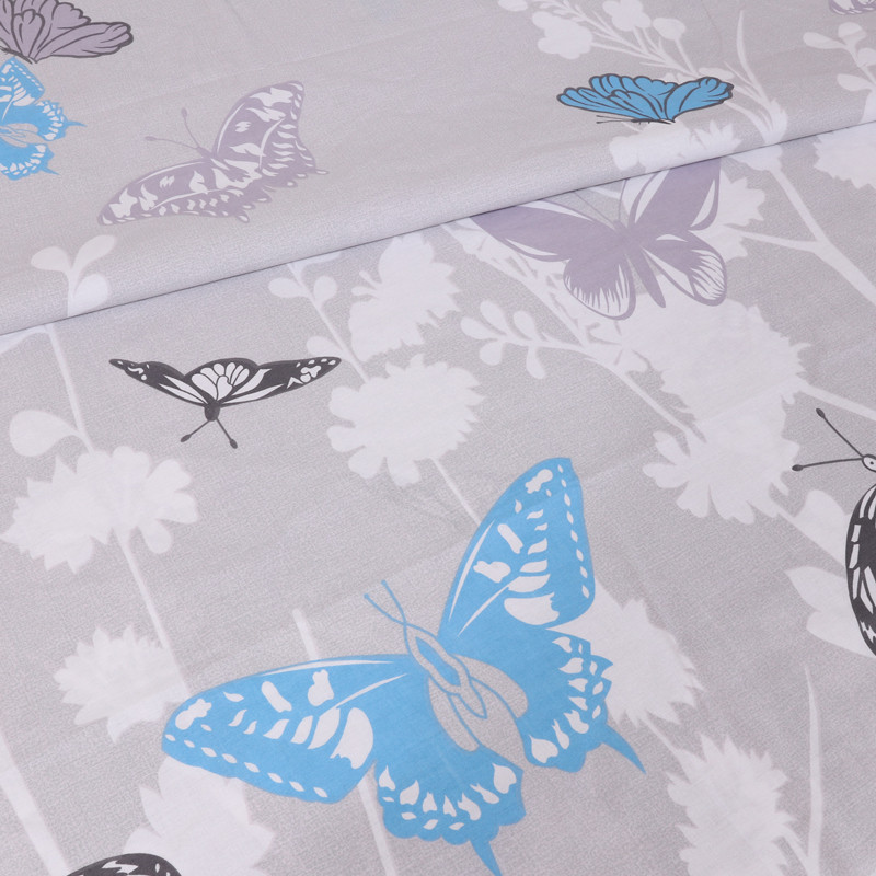 Ткань для постельного белья Бязь "Gold" Lux GL3587grey