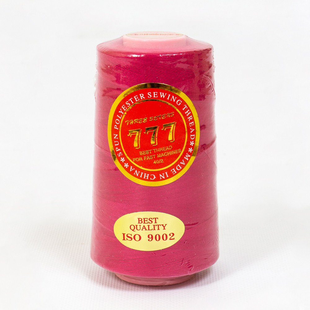 Нитки 777 40/2 197 рожевий