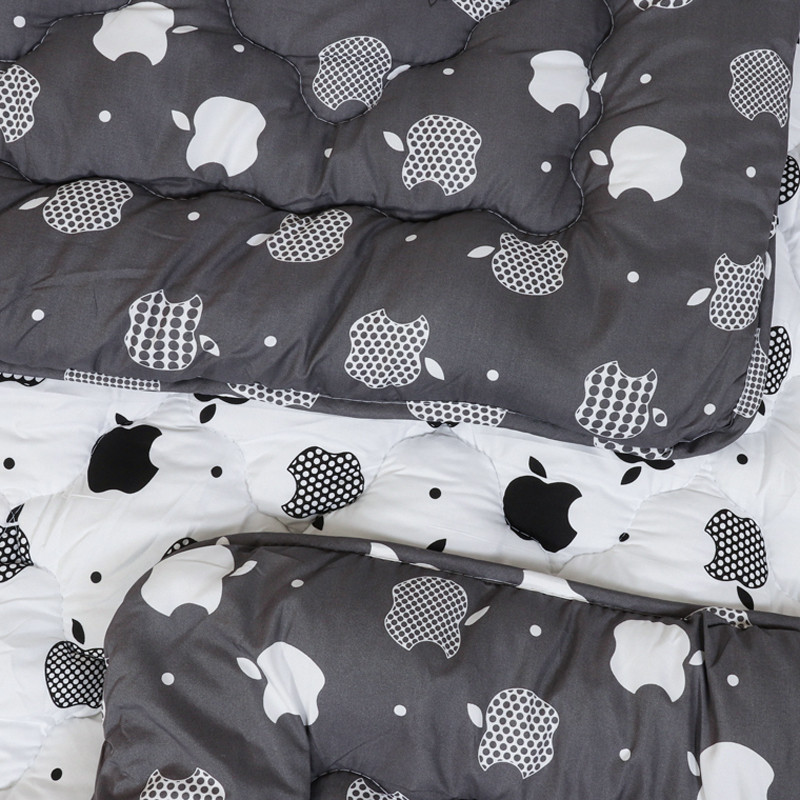 Полуторна ковдра мікрофібра/холофайбер двостороння №40135