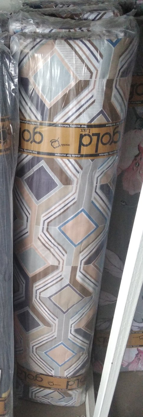 Ткань для постельного белья Бязь "Gold" Lux GL3633