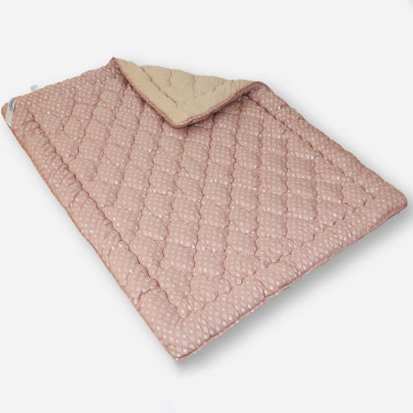 Двоспальна ковдра мікрофібра/холофайбер двостороння №40105