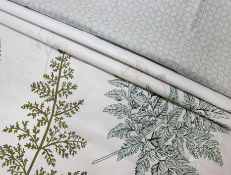 Тканина для постільної білизни Бязь "Gold" Lux "Прогулянка у лісі" GL1316 (A+B) - (50м+50м)