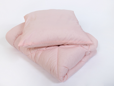 Комплект дитяча ковдра 105x135 + подушка 50x50 (мікрофібра/холлофайбер) №2106