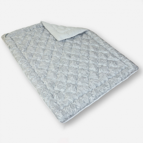 Полуторное одеяло микрофибра/холлофайбер двустороннее №40108