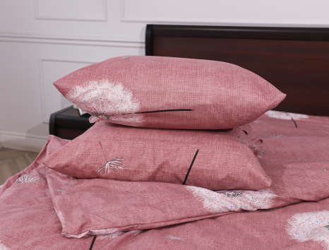 Сімейний набір постільної білизни 240*220 із полікотону №207107 Черешенька™