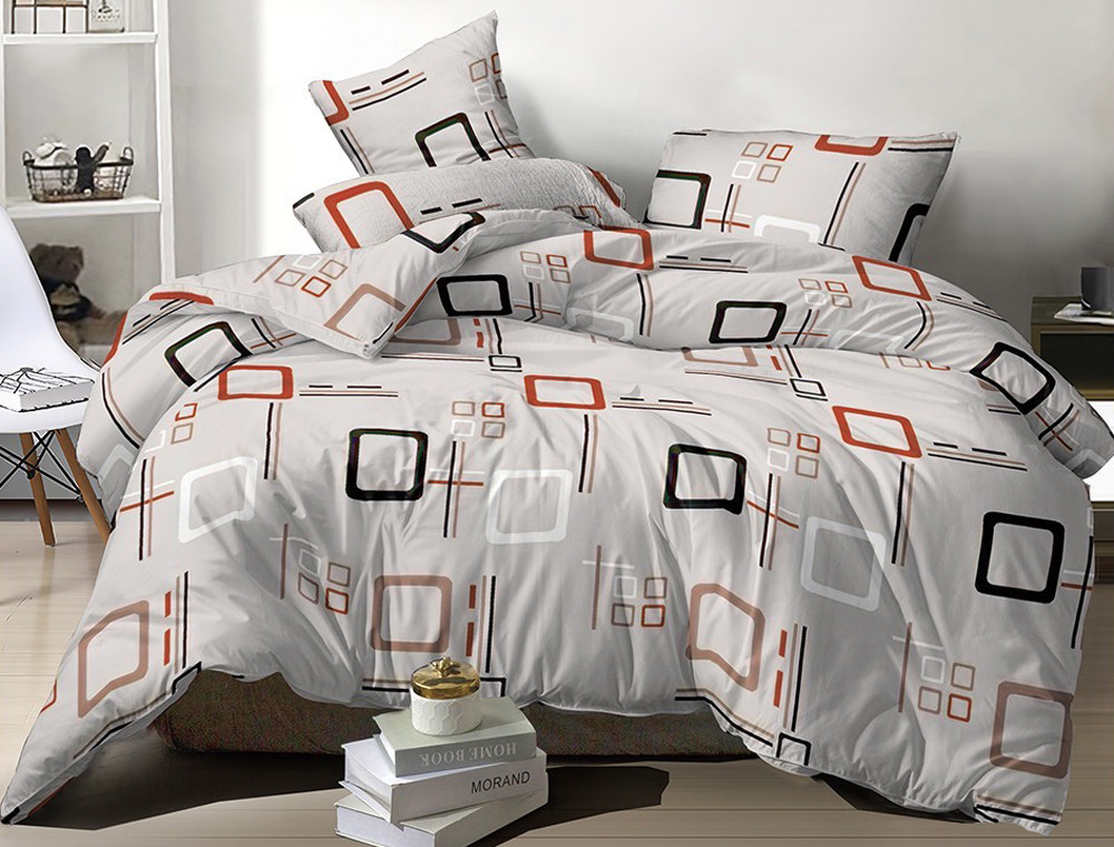 Полуторний набір постільної білизни 150*220 із полікотону №205984 Черешенька™