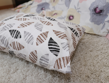 Полуторний набір постільної білизни 150*220 із Бязі "Gold" №151265AB Черешенка™