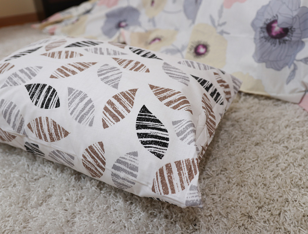 Полуторний набір постільної білизни 150*220 із Бязі "Gold" №151265AB Черешенка™