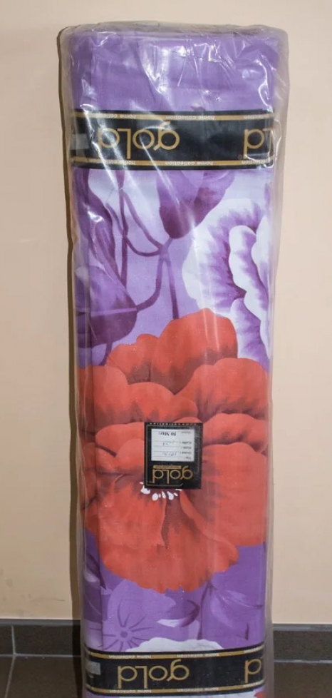 Ткань для постельного белья Бязь "Gold" Lux "Неотразимая гвоздика" GL139