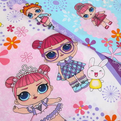 Ткань для постельного белья Бязь "Gold" Lux детская GLB7337