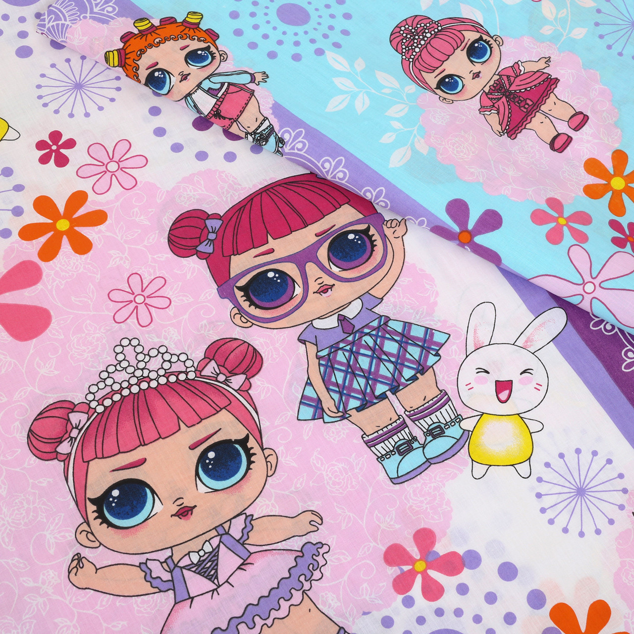 Ткань для постельного белья Бязь "Gold" Lux детская GLB7337