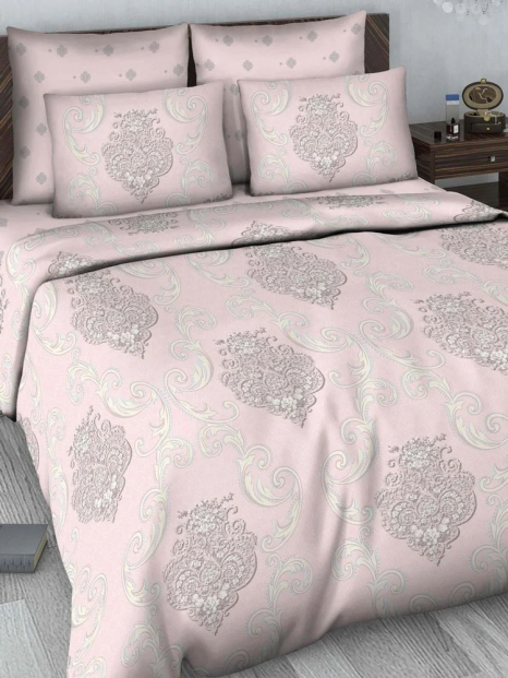 Ткань для постельного белья Сатин S33-3 (A+B) - (60м+60м)