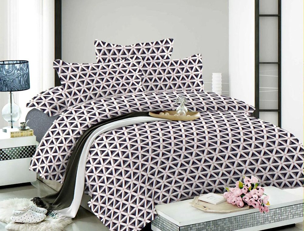 Ткань для постельного белья Сатин S41-2 (A+B) - (60м+60м)