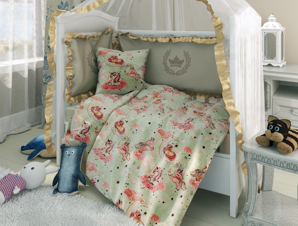 Тканина для постільної білизни Бязь "Gold" Lux дитяча GLB057