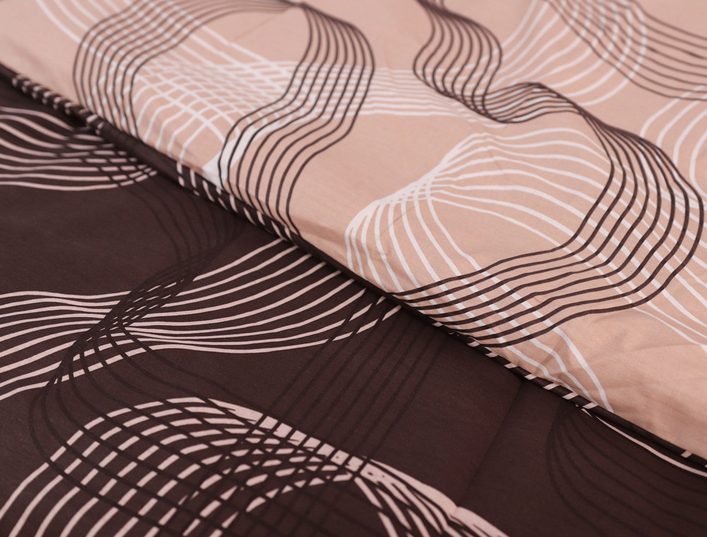 Полуторний набір постільної білизни 150*220 із Бязі "Gold" №151180АВ Черешенка™