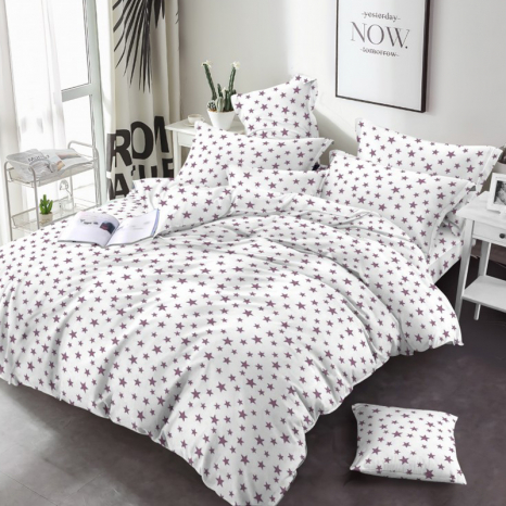 Тканина для постільної білизни Бязь "Gold" Lux GL3400pink