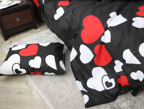 Двоспальний набір постільної білизни 180*220 із Бязі "Gold" №153587 Черешенка™