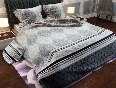 Ткань для постельного белья Бязь "Gold" Lux GL1198