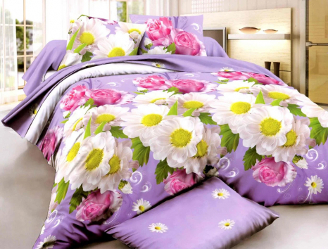 Ткань для постельного белья Ранфорс R580 (50м)