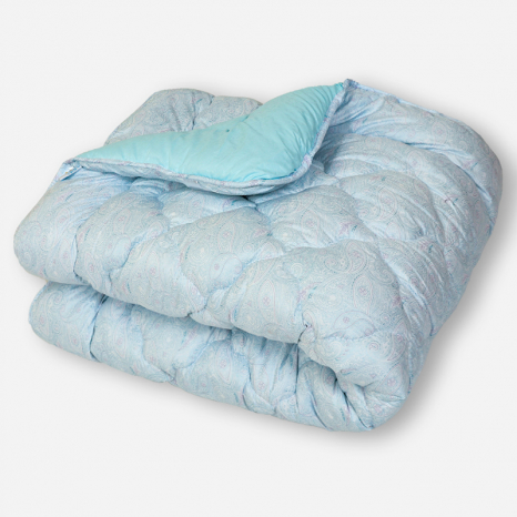 Двоспальна ковдра мікрофібра/холофайбер двостороння №40096