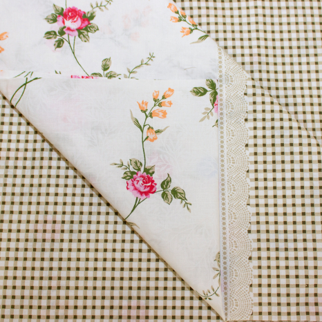 Тканина для постільної білизни Бязь "Gold" Lux GL3073