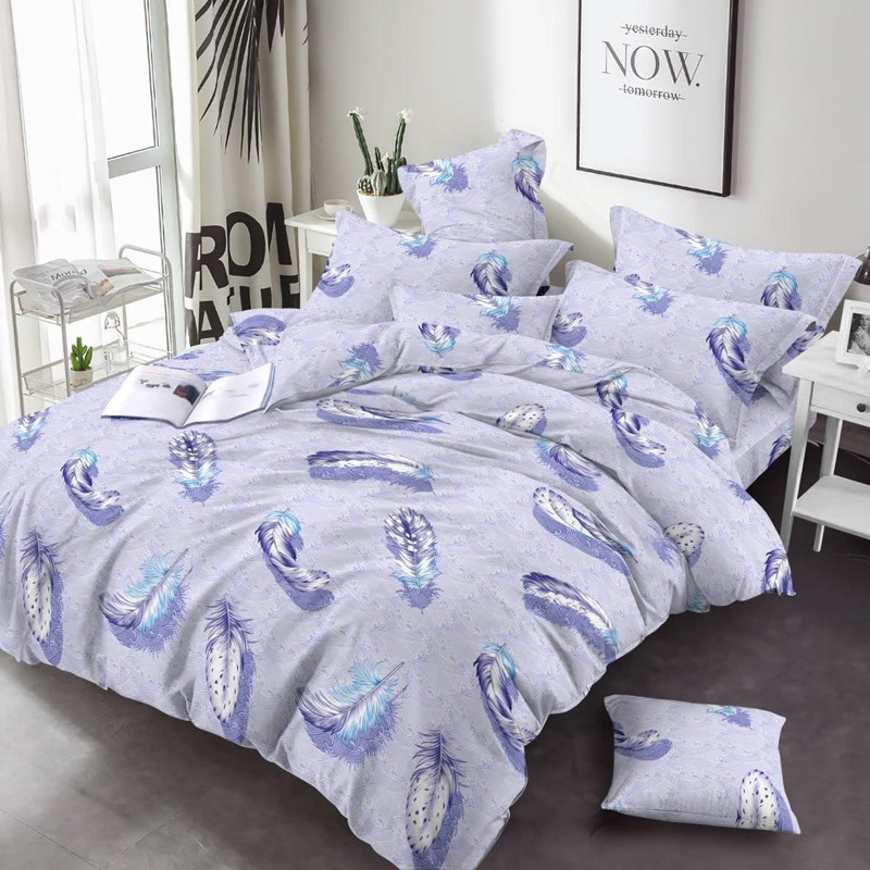 Ткань для постельного белья Бязь "Gold" Lux GL3543purple