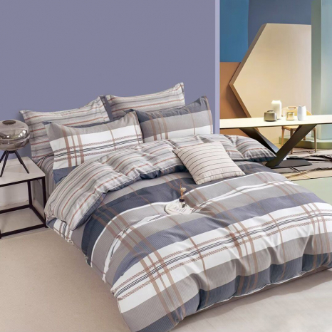 Сімейний набір постільної білизни із Сатину №44331AB Черешенка™